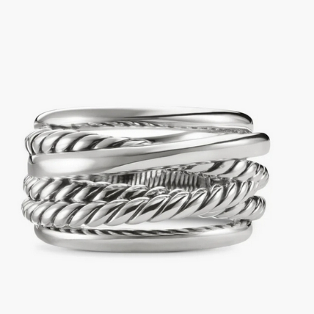 David Yurman crossover ring
